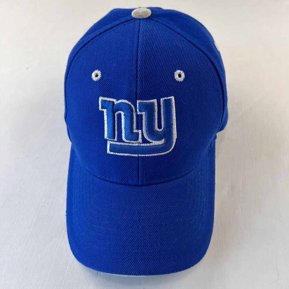 New York NFL Giants Blue Strapback Baseball cap Men's one size Embroidered Logo